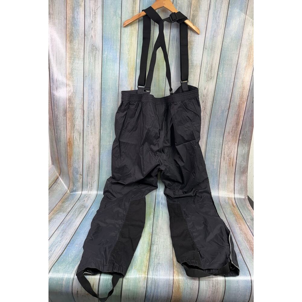 Harley Davidson Rain Pants Men's Size 2XL Black Motorcycle Overalls Nylon Biker - Picture 4 of 4